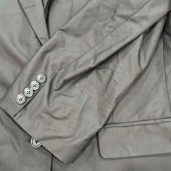 HERVE LEGER PARIS JACKET MENS 2 Button down Inside Pockets Split Back BRAND NEW - Picture 4 of 9